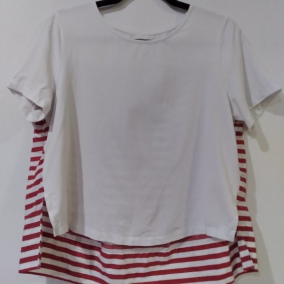 Babaton 100% Silk Womens Finley Purple & Black Blouse Size XX-Small - Picture 3 of 9